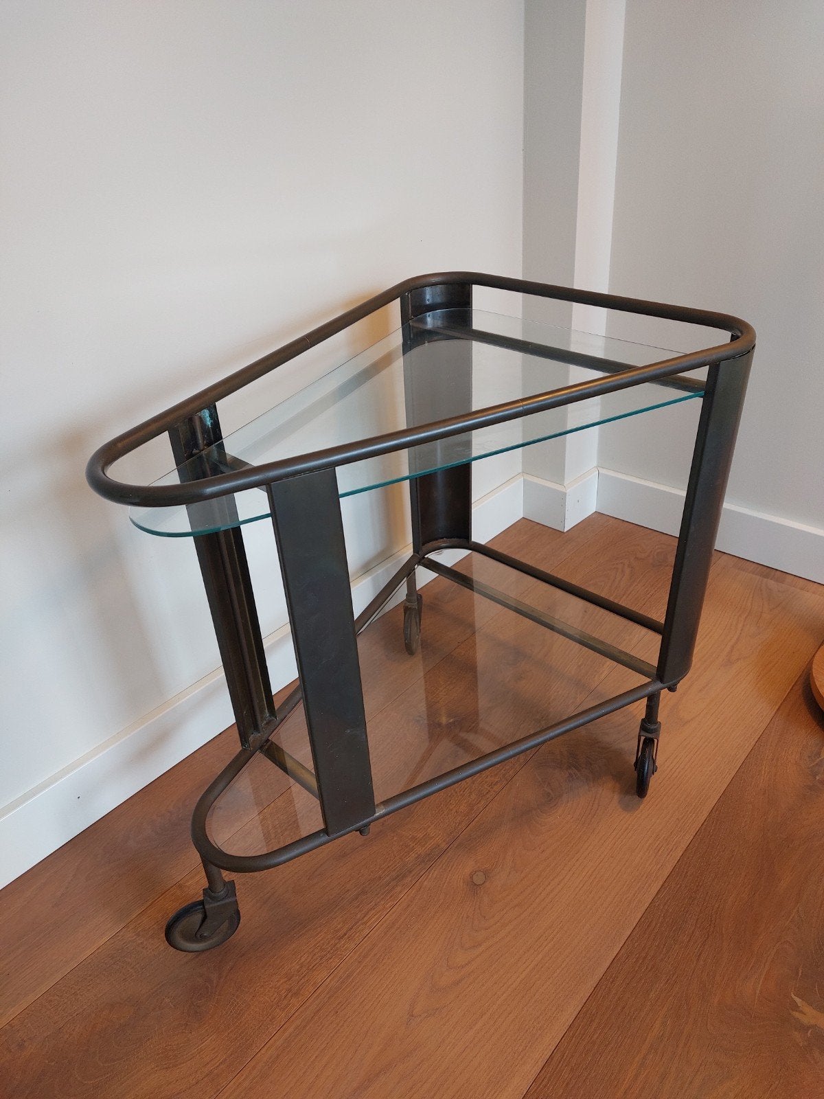 Fraaie jaren '30 theewagen / trolley, Ophalen
