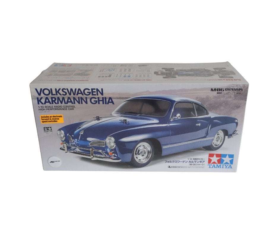 Tamiya 58677 1/10 RC VW Karmann Ghia M-06L rc auto, Hobby en Vrije tijd, Modelbouw | Radiografisch | Auto's, Elektro, Verzenden
