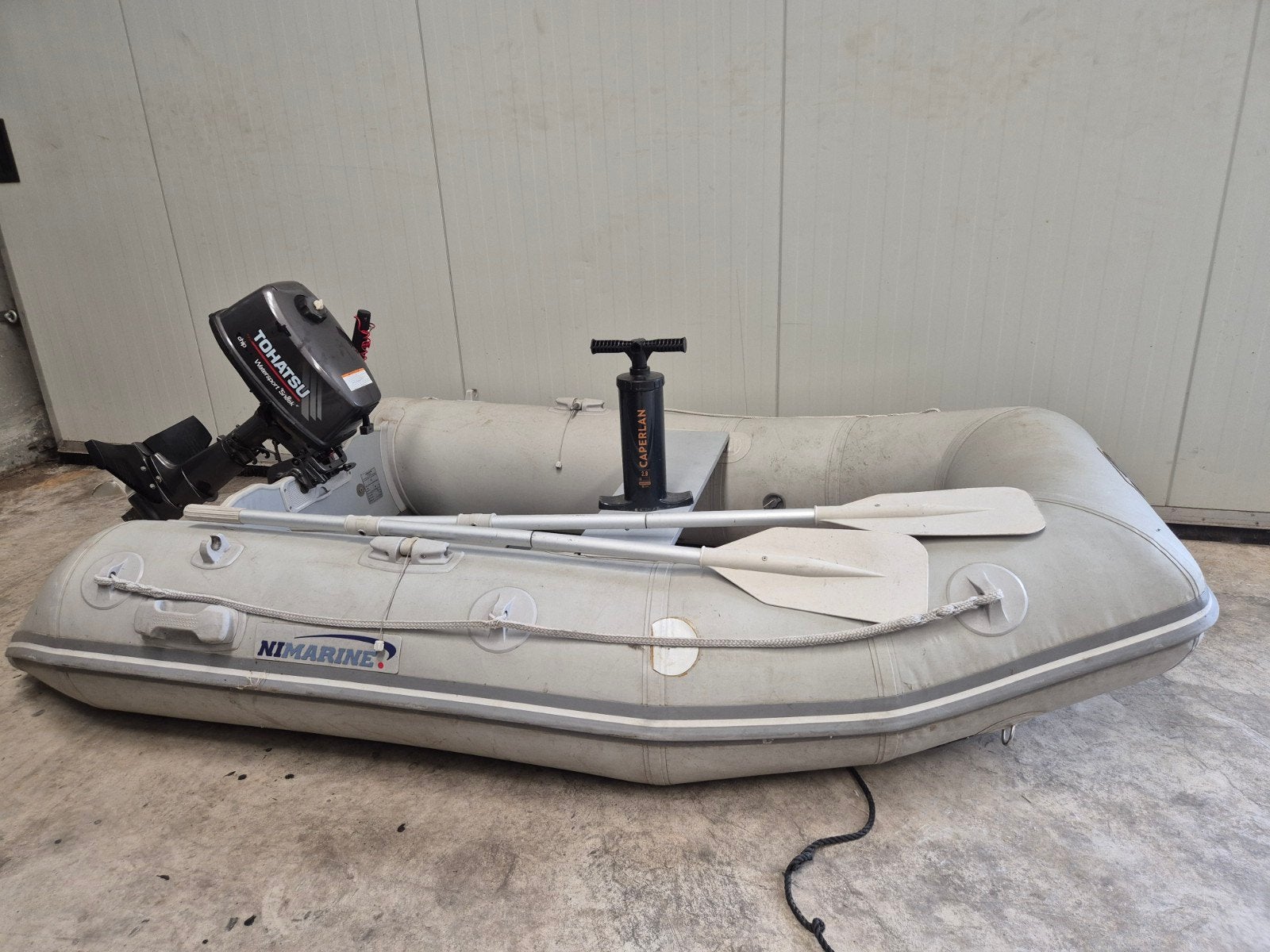 Aangeboden: Nimarine 260 Rubberboot met 4 PK Tohatsu motor, Ophalen, Overige typen