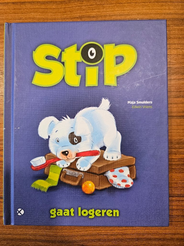Z.g.a.n.: Stip gaat logeren - Maja Smulders, Fictie algemeen, Ophalen of Verzenden, Zo goed als nieuw, Voorleesboek