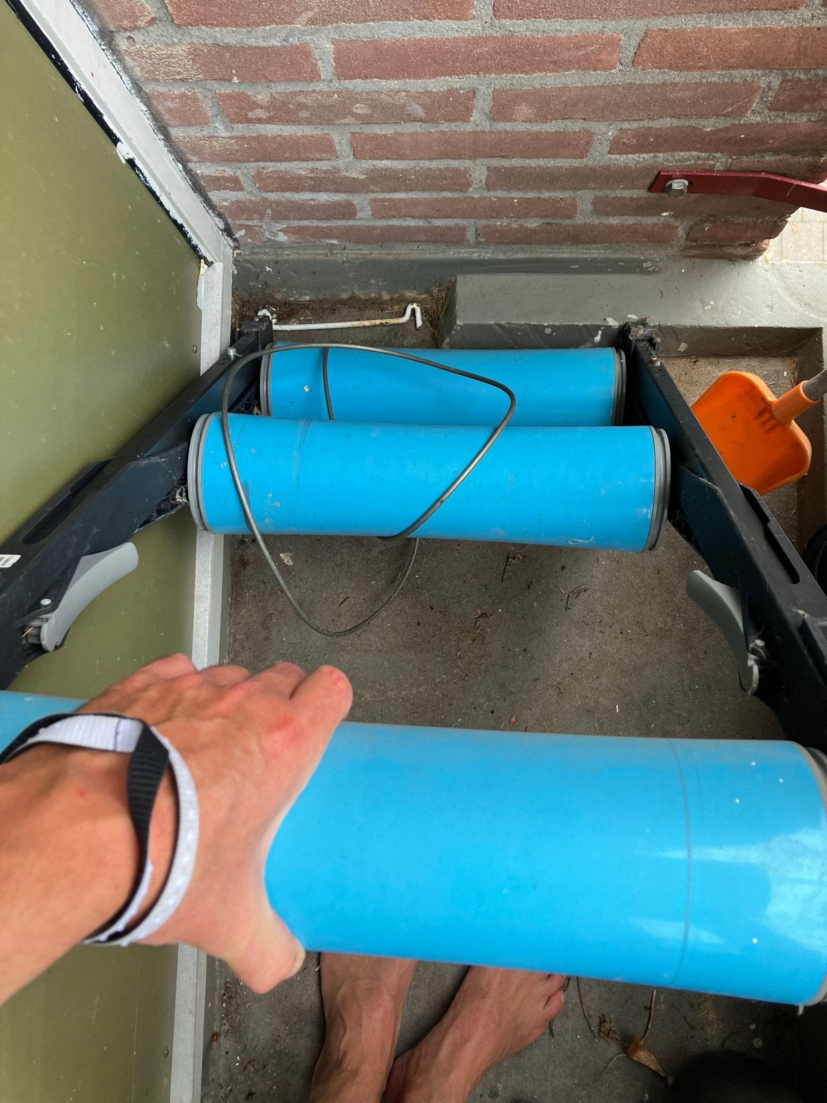 Tacx Antares Rollentrainer T1000, Sport en Fitness, Ophalen, Gebruikt, Overige typen