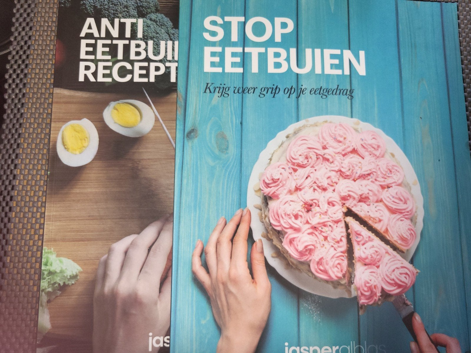 Stop eetbuien,  anti eetbuien recepten,  Jasper alblas, Boeken, Ophalen of Verzenden, Zo goed als nieuw, Jasper Alblas