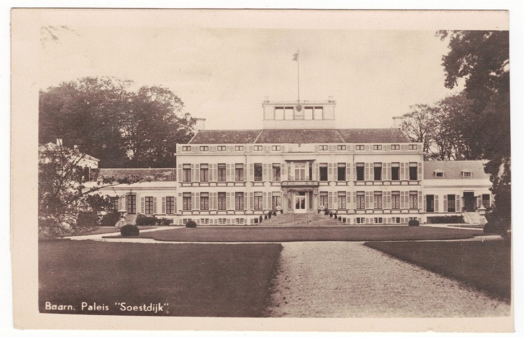B26152 Paleis Sooestdijk, Ophalen of Verzenden, 1940 tot 1960, Gelopen, Utrecht