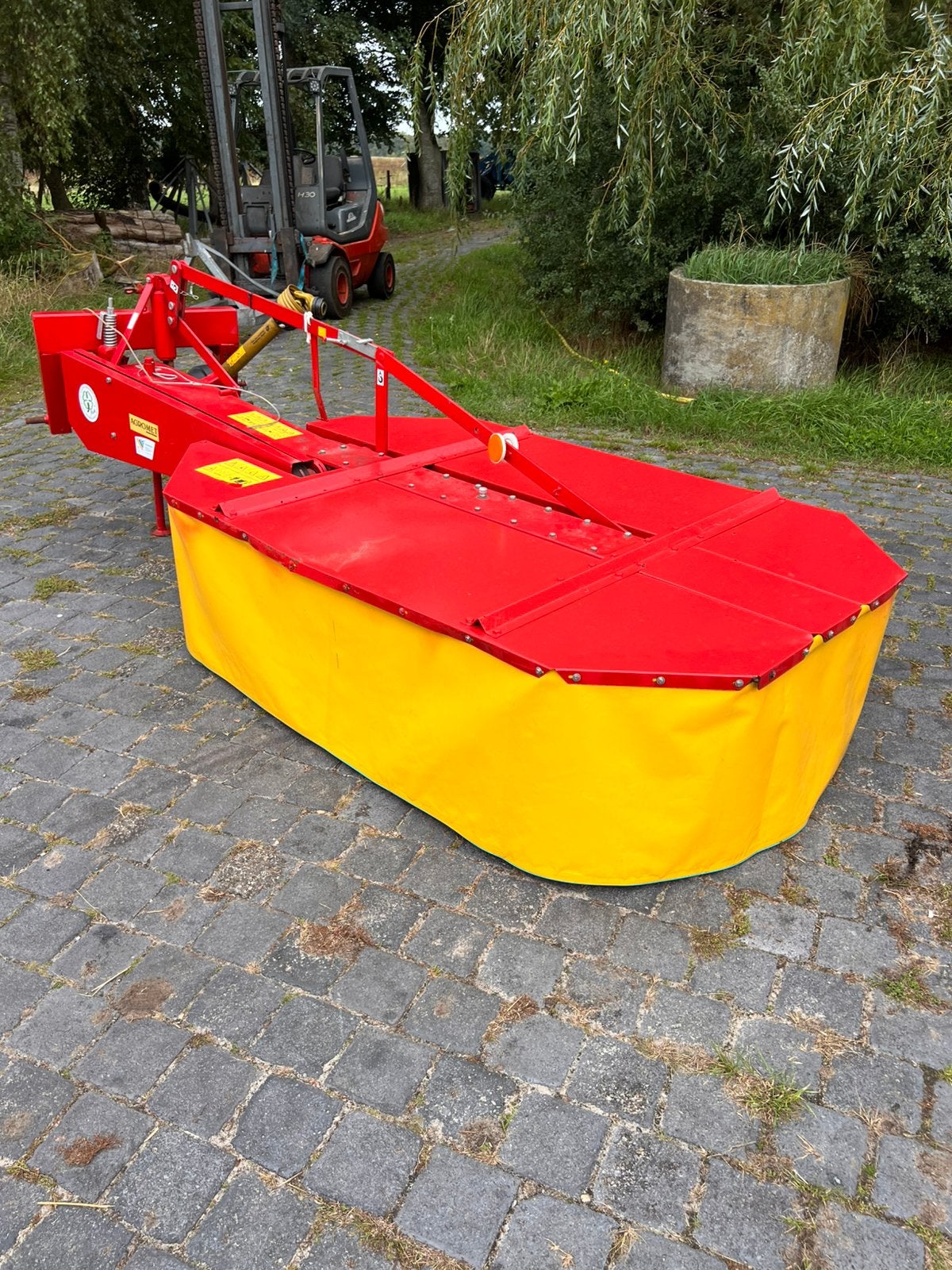 Agromet 185 cm cyclomaaier, Ophalen, Weidebouw