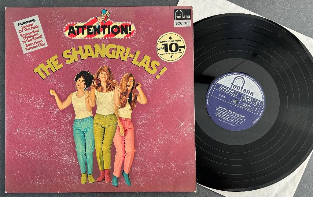 SHANGRI-LA'S - Attention: Best of the Shangri-La's ( LP ), LP, Pop, Ophalen of Verzenden, Zo goed als nieuw