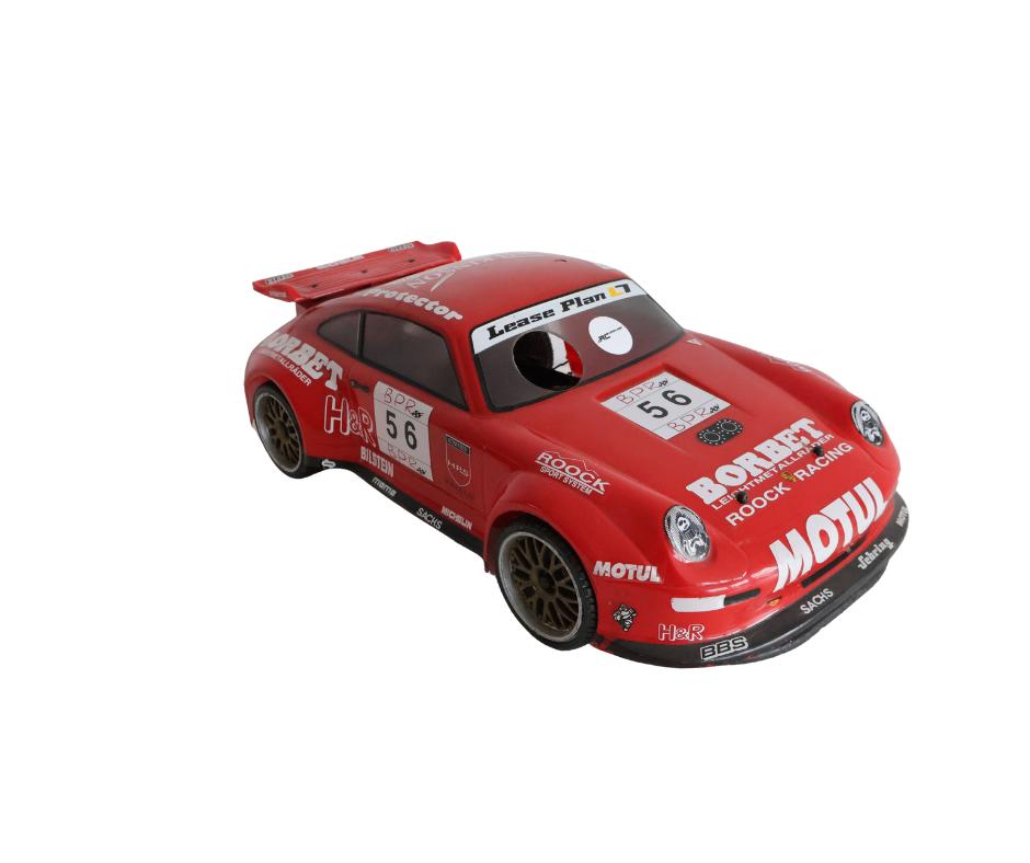 T2M Porsche serie 7000 nitro 1/10 rc auto, Hobby en Vrije tijd, Gebruikt, Ophalen of Verzenden, Schaal 1:10, Auto onroad
