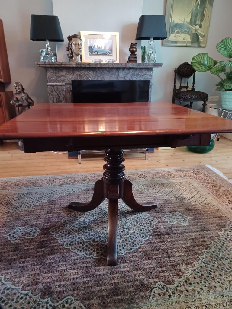 antieke Engelse tafel - Pembrokeshire model Mahonie, Ophalen