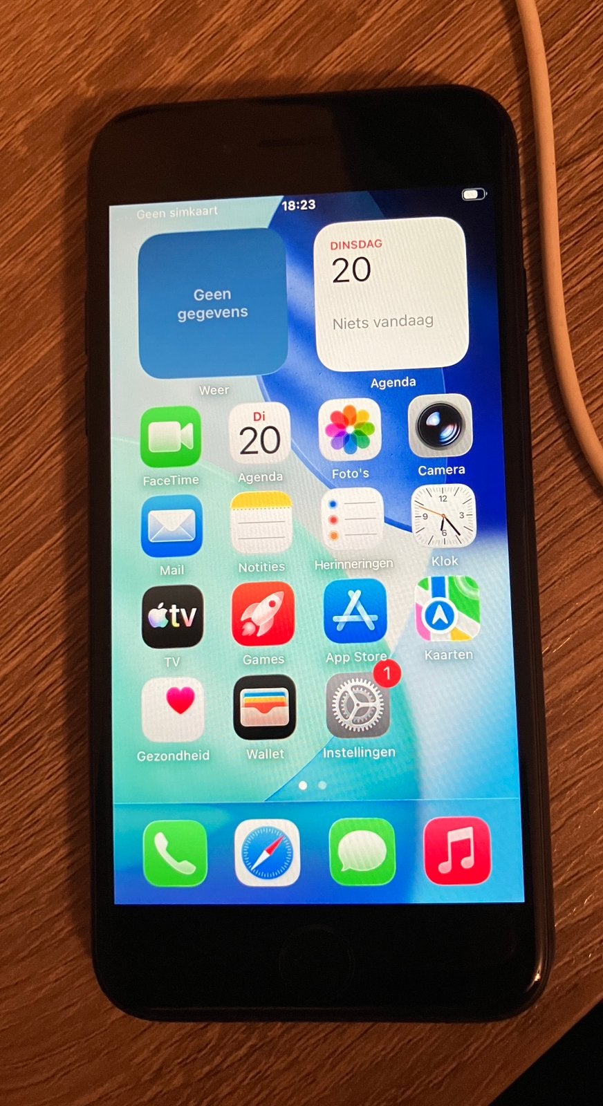 IPhone SE2, Ophalen, 86 %, Zwart, 64 GB
