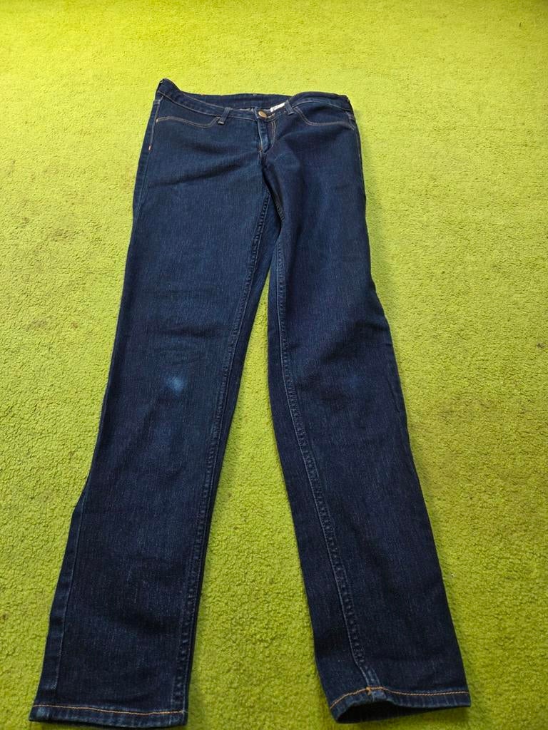 H&M Skinny High Waist Ankle Jeans - Maat 28, Kleding | Dames, Spijkerbroeken en Jeans, H&M, Blauw, Ophalen of Verzenden, W28 - W29 (confectie 36)