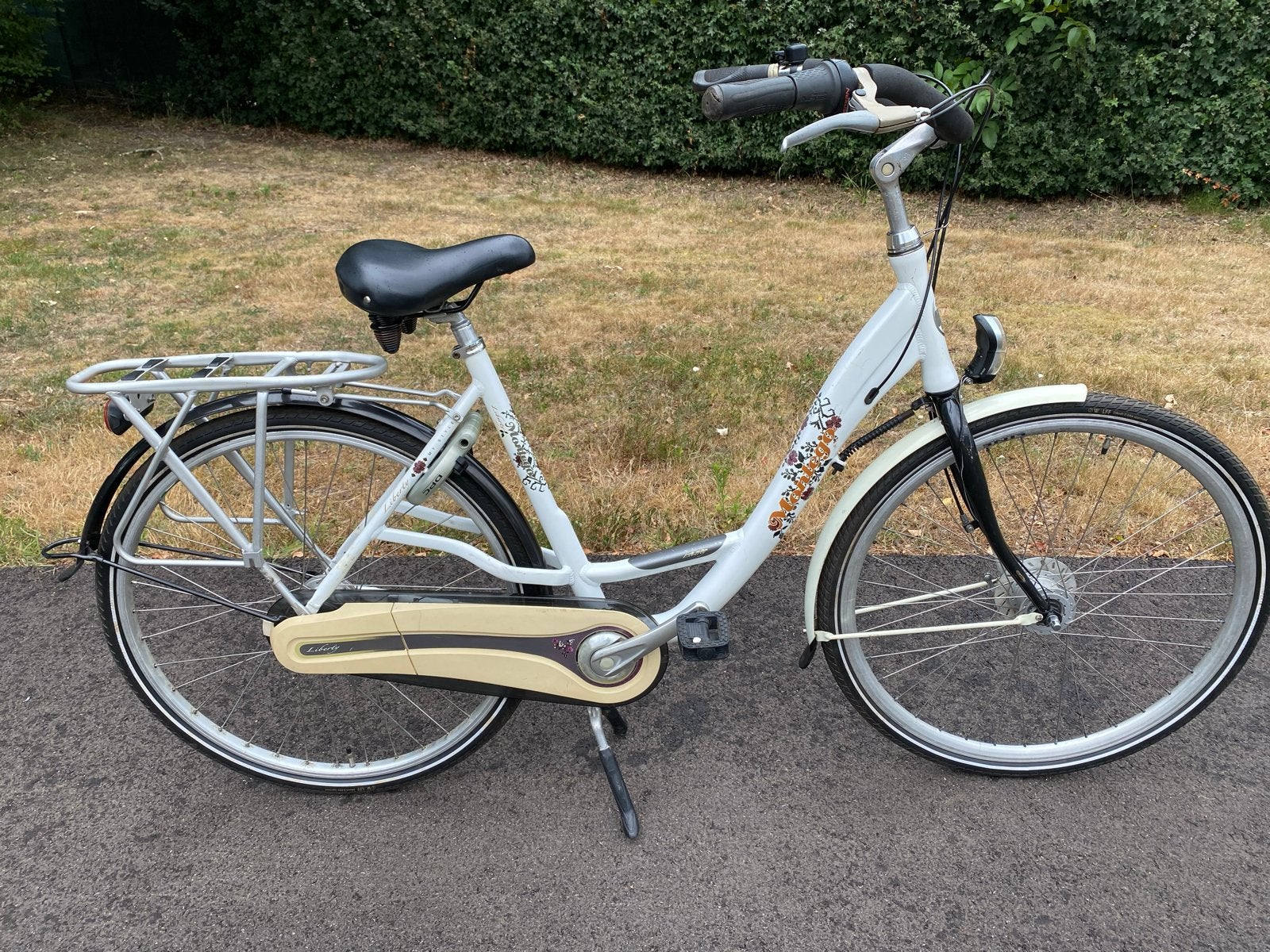 Montego Liberty Damesfiets framemaat 53 cm 7 versnellingen, Gebruikt, Versnellingen, 50 tot 53 cm, Schijfrem