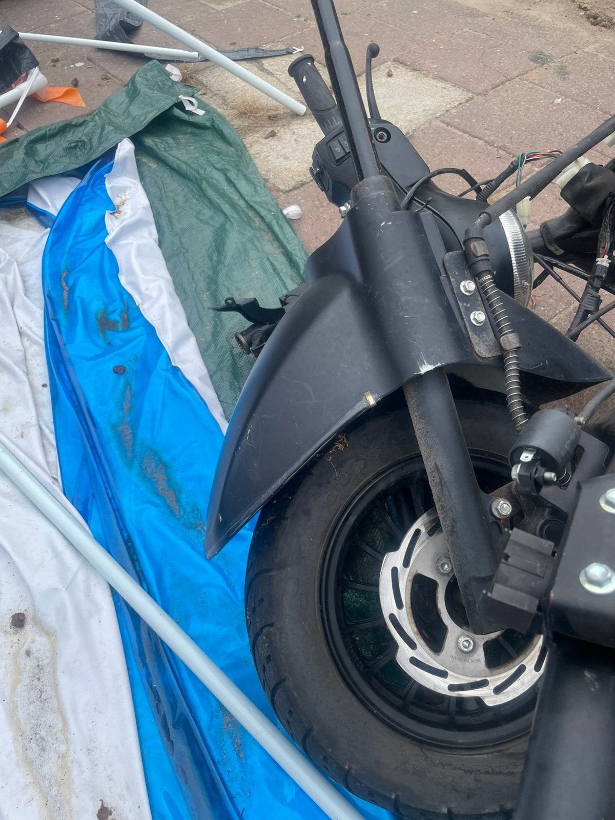Gy6 scooter voorvork agm,Toscana,btc,riva, Ophalen, Zo goed als nieuw, Benzine, Overige merken