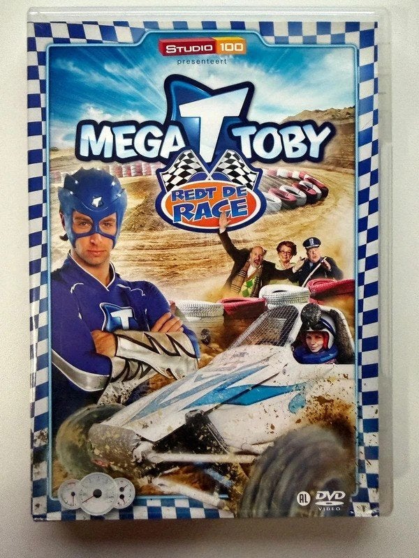Mega Toby Redt de Race (2011) DVD | Actie 5=4, Alle leeftijden, Ophalen of Verzenden, Zo goed als nieuw