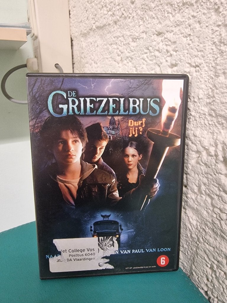 De Griezelbus DVD Familie Horror Film, Vanaf 16 jaar, Ophalen of Verzenden, Zo goed als nieuw, Overige genres