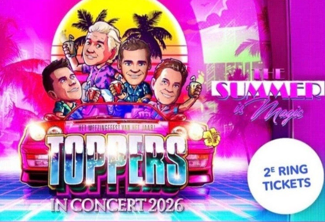 Toppers 20 juni 2 tickets 2e ring, Tickets en Kaartjes, Twee personen