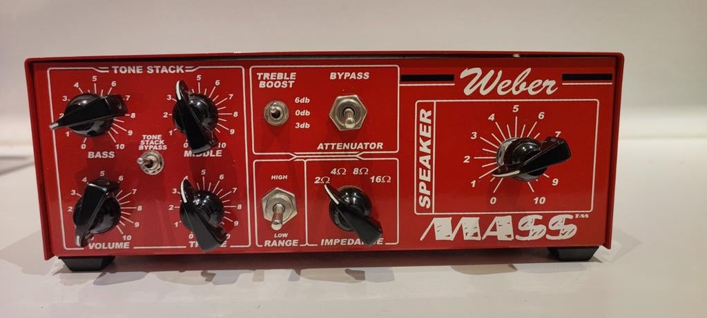 Weber Mass 100 2 Ohm - Attuenator, Muziek en Instrumenten, Effecten, Ophalen of Verzenden, Zo goed als nieuw, Reverb