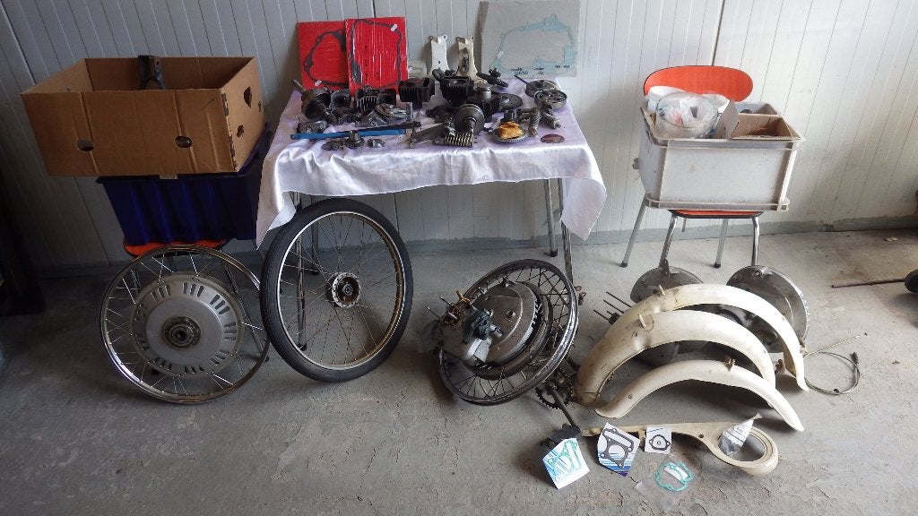 * Veel onderdelen Honda P50* Parts  Teile Honda P50, Ophalen of Verzenden, Gebruikt, Overige typen, Overige merken