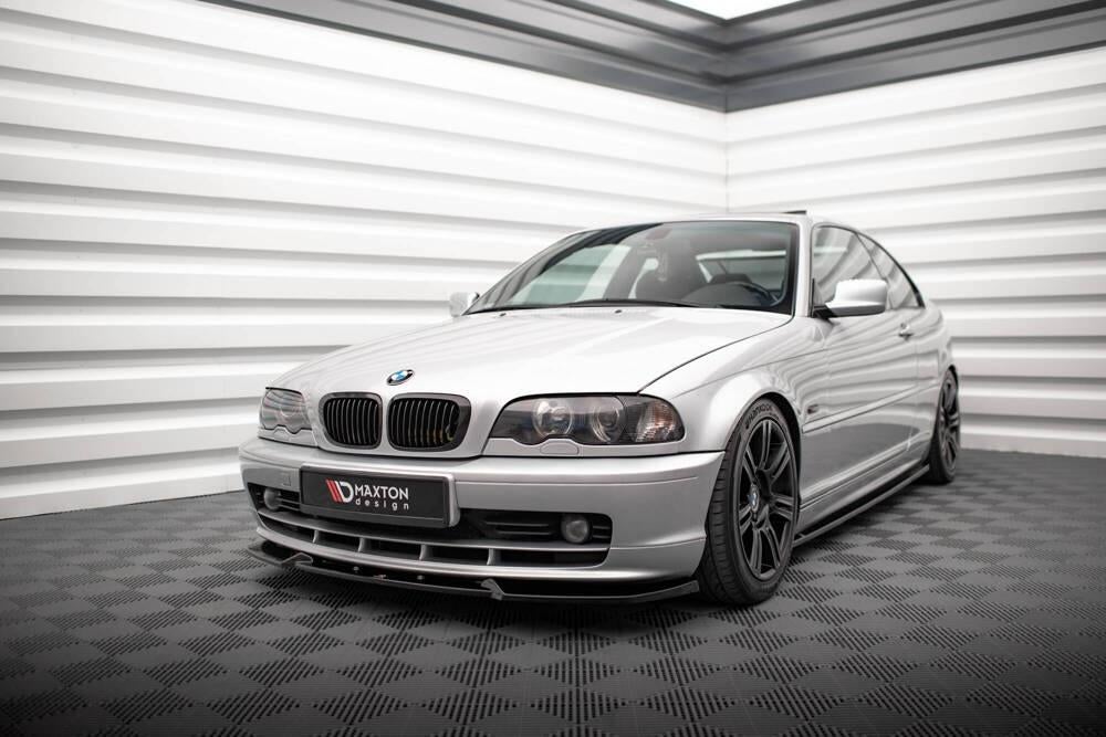 Voorlip sideskirt spoiler diffuser - BMW 3-serie Coupe E46, Auto diversen, Tuning en Styling, Ophalen of Verzenden