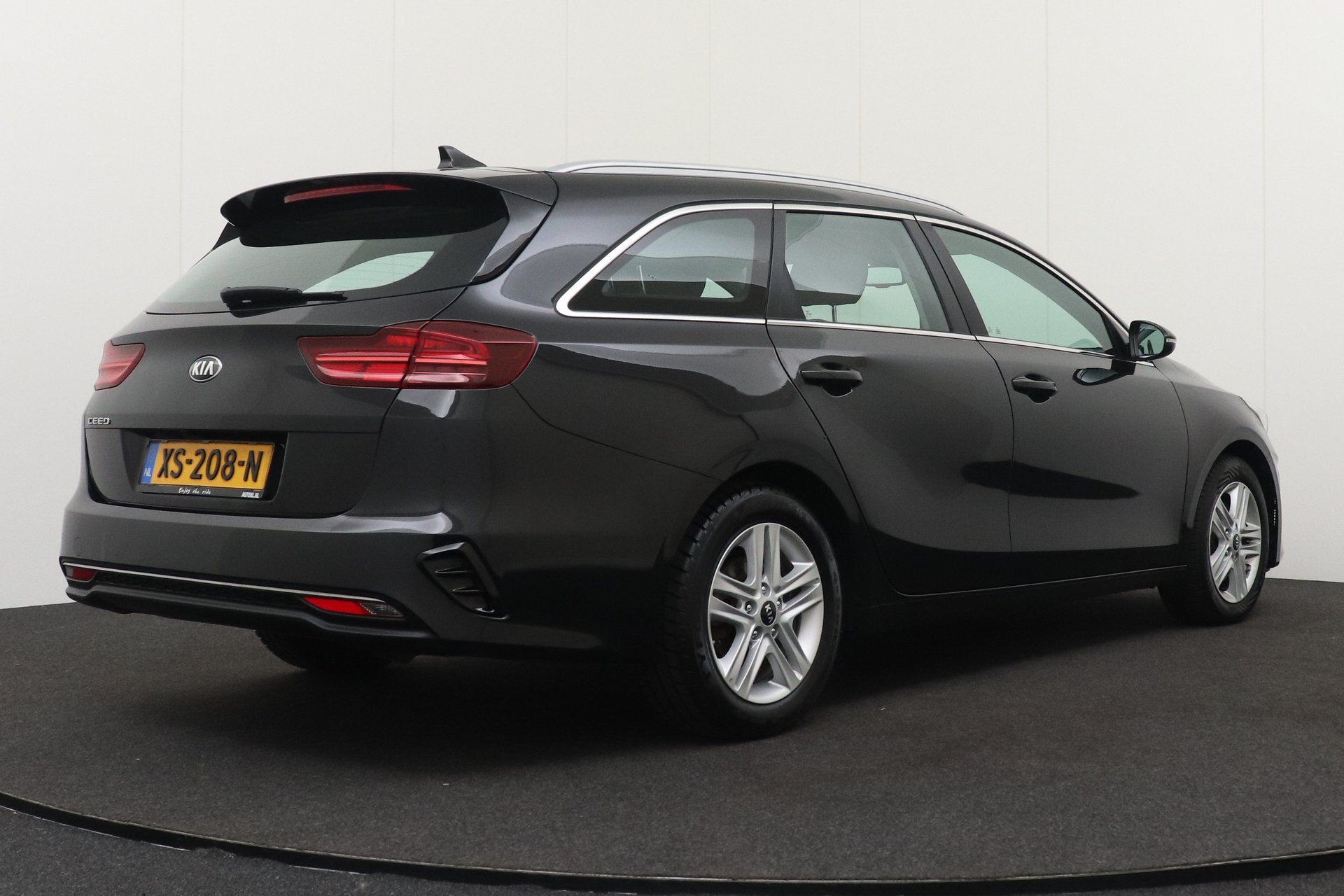 Kia Ceed Sportswagon 1.0 T-GDi DynamicLine Carplay Camera Cr, Auto's, Kia, Voorwielaandrijving, Gebruikt, Leder en Stof, Zwart