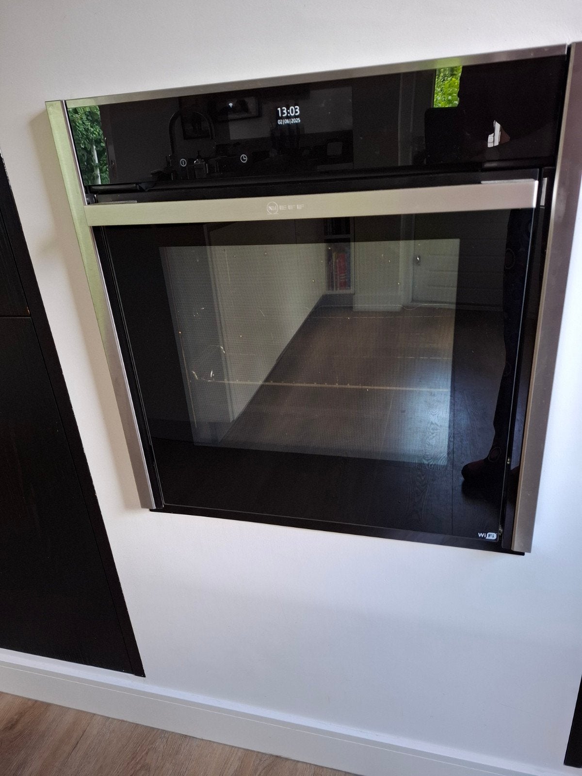 Neff Inbouw Oven 60x60 met Stoomfunctie, Witgoed en Apparatuur, Ovens, Gebruikt, Hete lucht, Ophalen of Verzenden, Inbouw