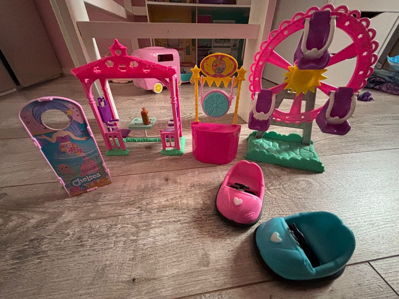 Chelsea Kermis Speelset - Barbie, Kinderen en Baby's, Speelgoed | Overig, Ophalen of Verzenden, Gebruikt, Meisje