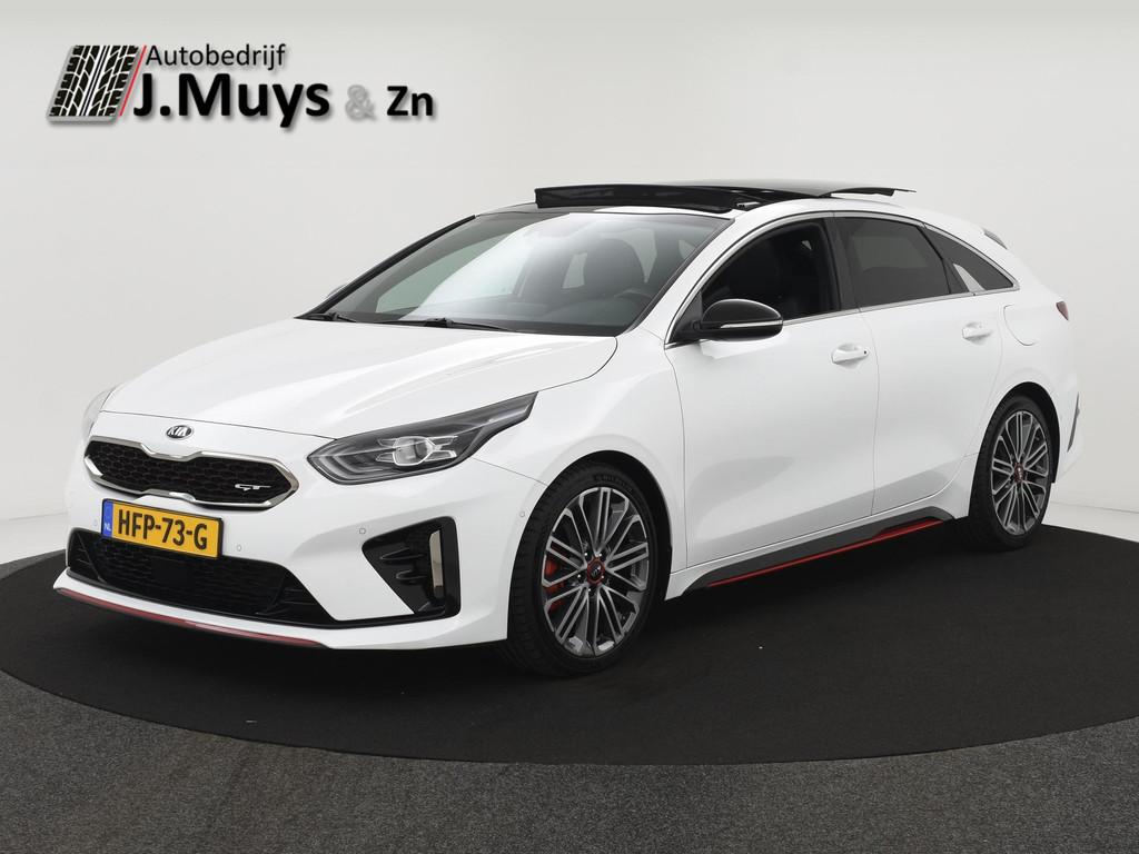 Kia ProCeed 1.6 T-GDI GT 204PK PANODAK|JBL|BLIS|ACC|CAMERA|W, Stof, Gebruikt, Wit, Verwarming stoelen achter