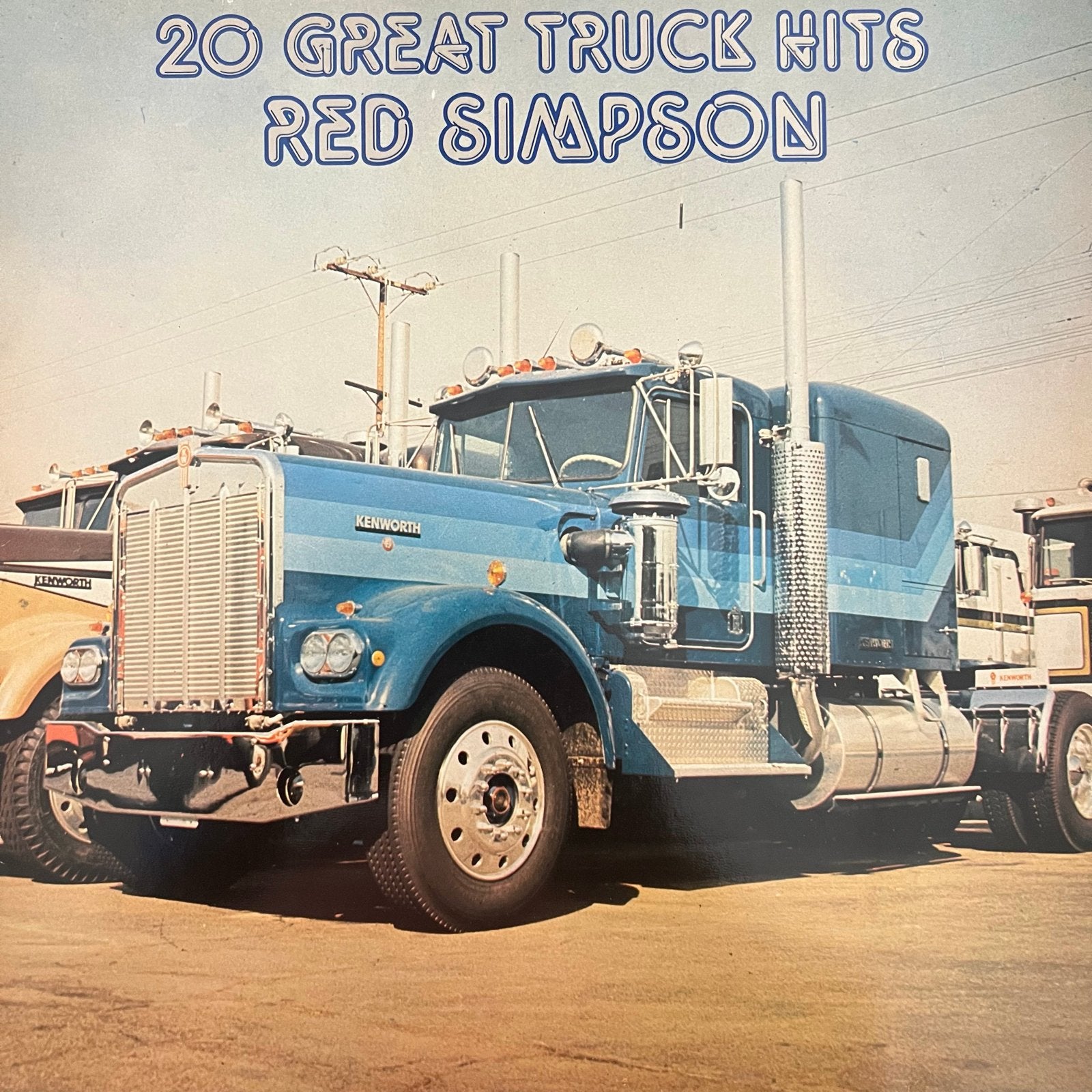 Red Simpson - 20 Great Truck Hits (LP), Cd's en Dvd's, Vinyl | Country en Western, Ophalen of Verzenden, Gebruikt