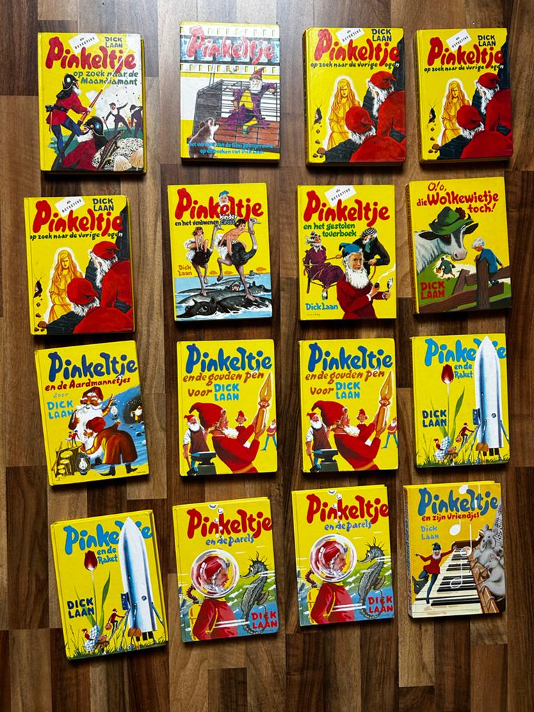 Grote collectie Pinkeltje boeken van Dick Laan, Boeken, Kinderboeken | Jeugd | onder 10 jaar, Ophalen of Verzenden, Gelezen, Fictie algemeen