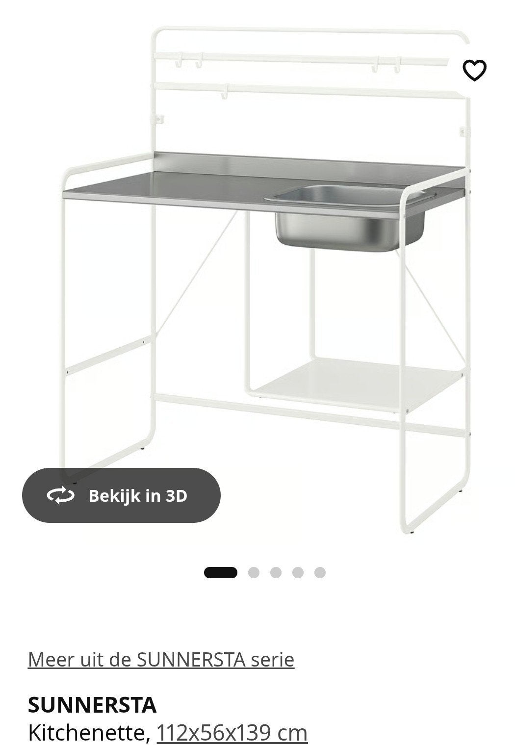 keuken compact met Kraanp, Ophalen of Verzenden, Zo goed als nieuw