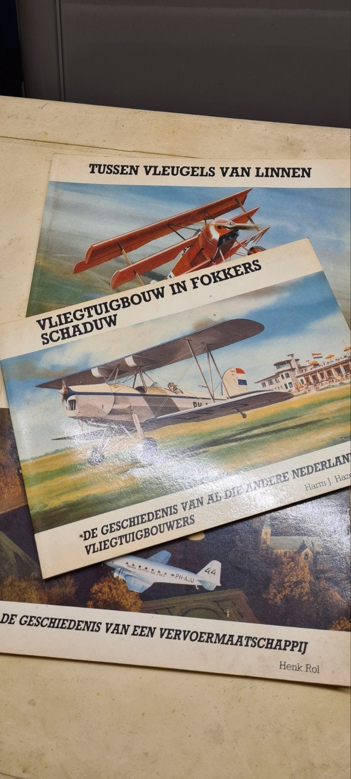 Vliegtuig boekjes - Geschiedenis van de luchtvaart, Ophalen of Verzenden, Gelezen, Wim Schoenmaker, Henk Rol, Harm J. Haze, Vliegtuig