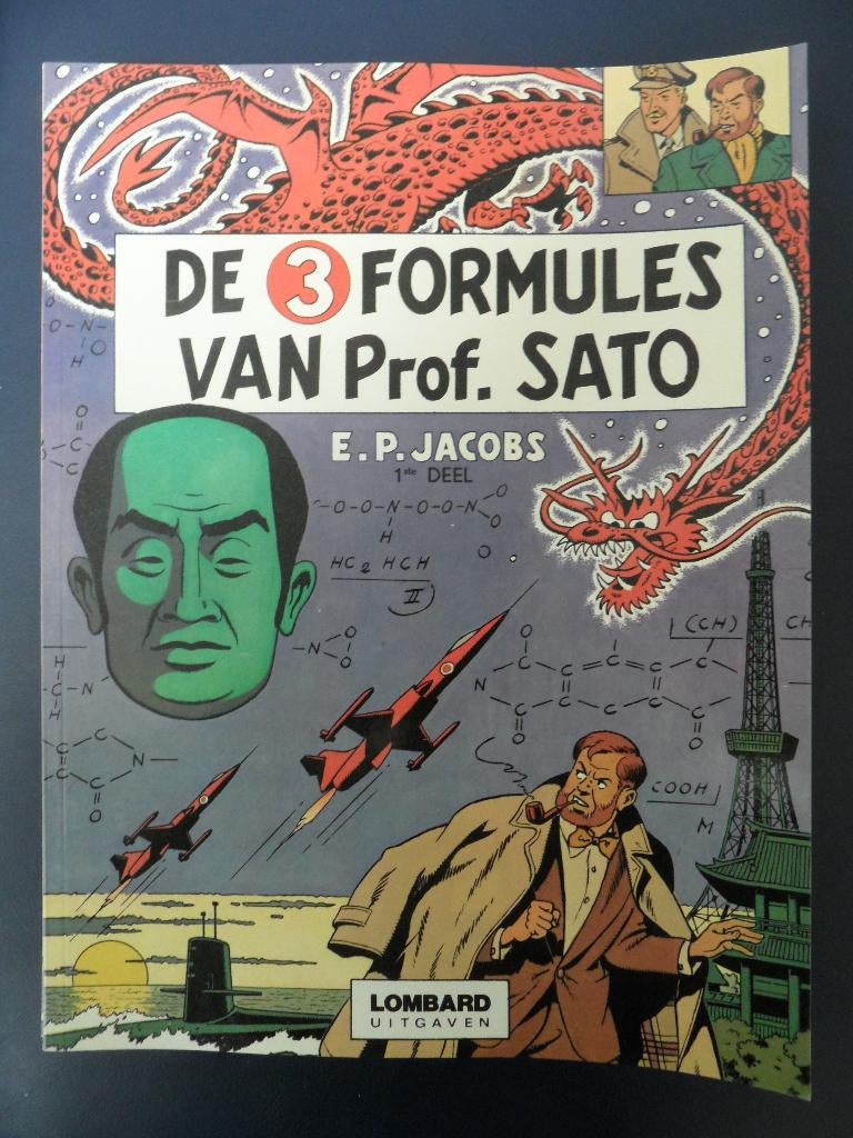 De 3 formules van Prof Sato., Meerdere stripboeken, Ophalen of Verzenden, Gelezen