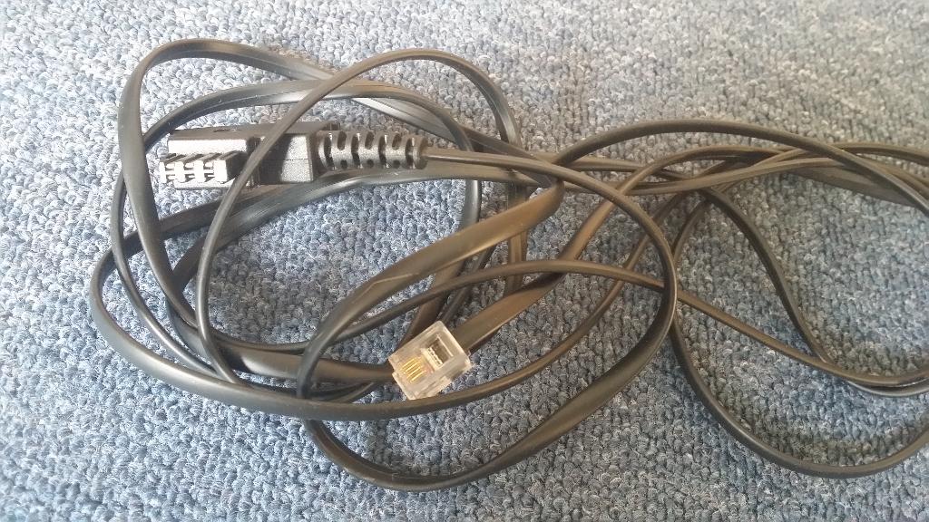 Duitse telefoonkabel vaste lijn, Verzenden, Gebruikt