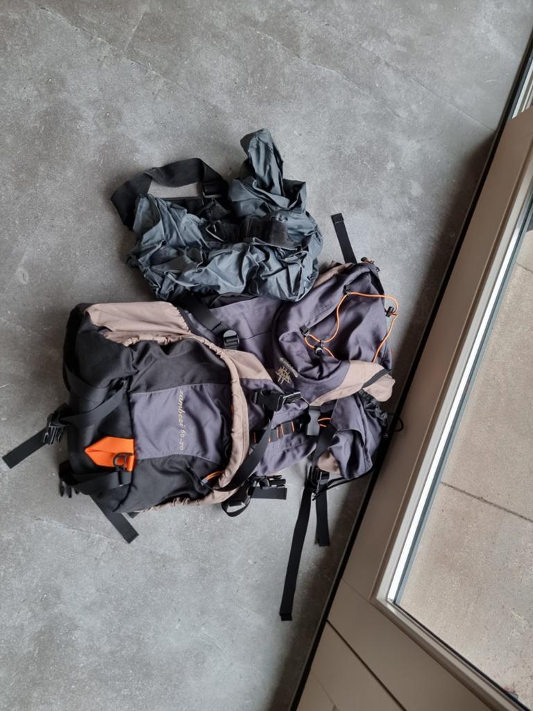Wildebeast Zambezi Rugzak 60-70L met Travelbag - ZGAN, Sieraden, Tassen en Uiterlijk, Tassen | Rugtassen, Overige merken, 40 cm of meer