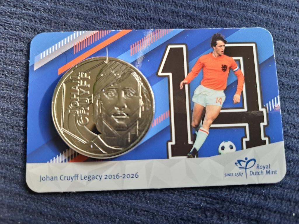 Johan Cruyff Legacy Penning 2026 Oranje-Barcelona, Postzegels en Munten, Munten | Nederland, Ophalen of Verzenden, Overige waardes