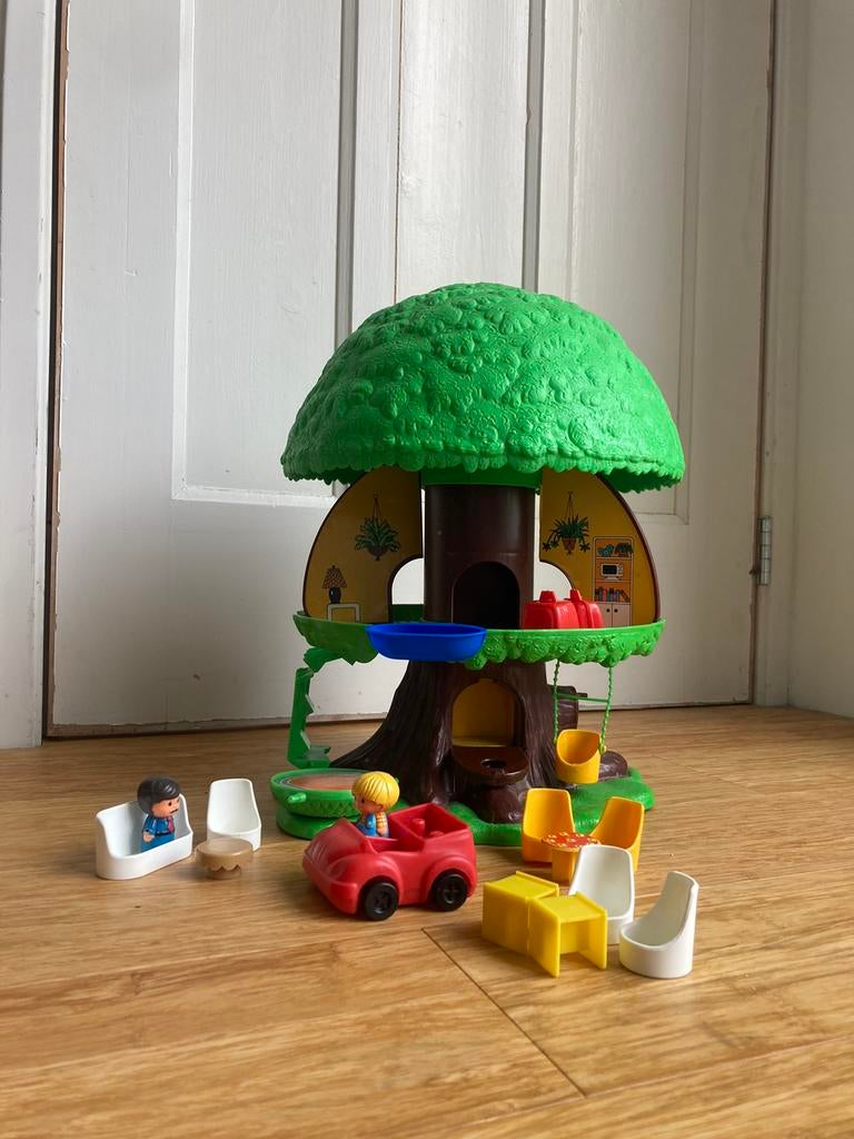 Vintage Klorofil treetots boomhuis, Kinderen en Baby's, Speelgoed | Poppenhuizen, Ophalen of Verzenden, Gebruikt, Poppenhuis