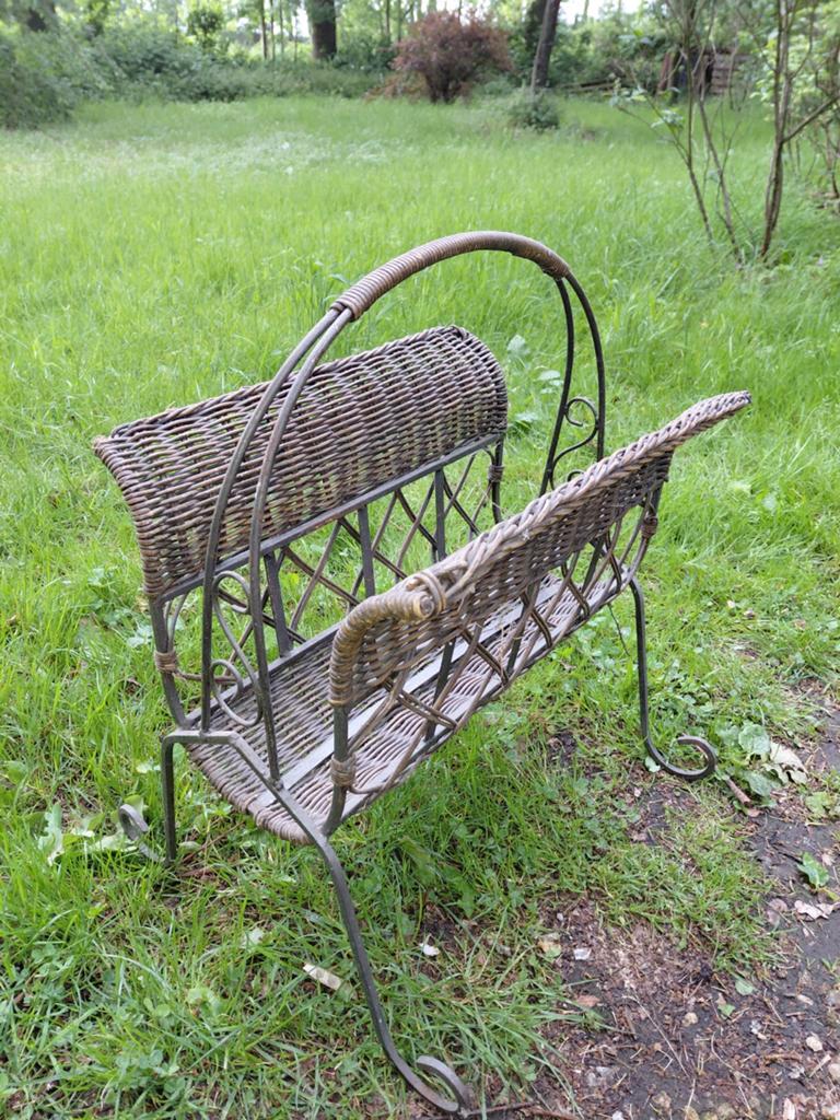 Krantenbak, landelijk, romantisch, Huis en Inrichting, Woonaccessoires | Krantenbakken en Lectuurbakken, Ophalen of Verzenden