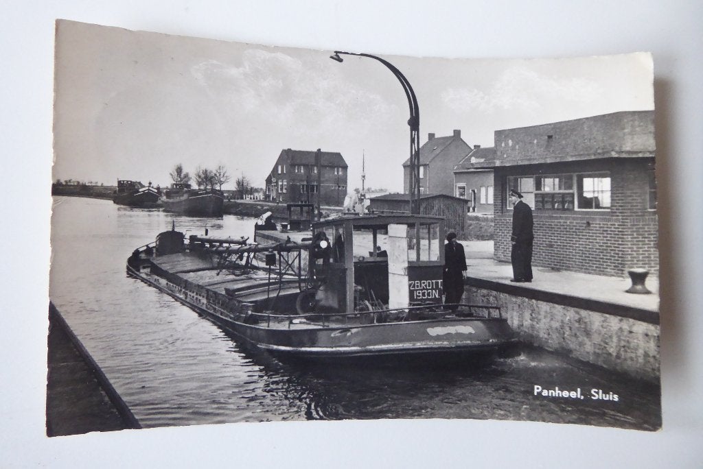 Panheel sluis, Ophalen of Verzenden, 1940 tot 1960, Gelopen, Limburg