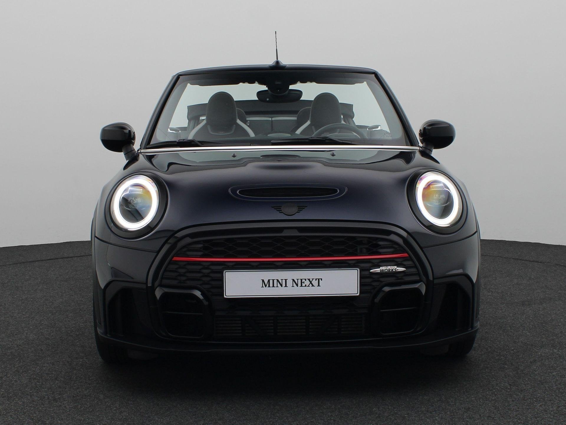 MINI Cabrio John Cooper Works Premium Pakket + Stuurwielrand, Auto's, 1998 cc, Stof, Gebruikt, Bedrijf
