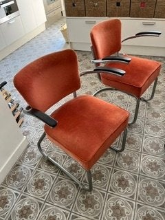 5 eetkamerstoelen Gebroeders De Wit, Gebruikt, Overige kleuren, Ophalen of Verzenden, Stof