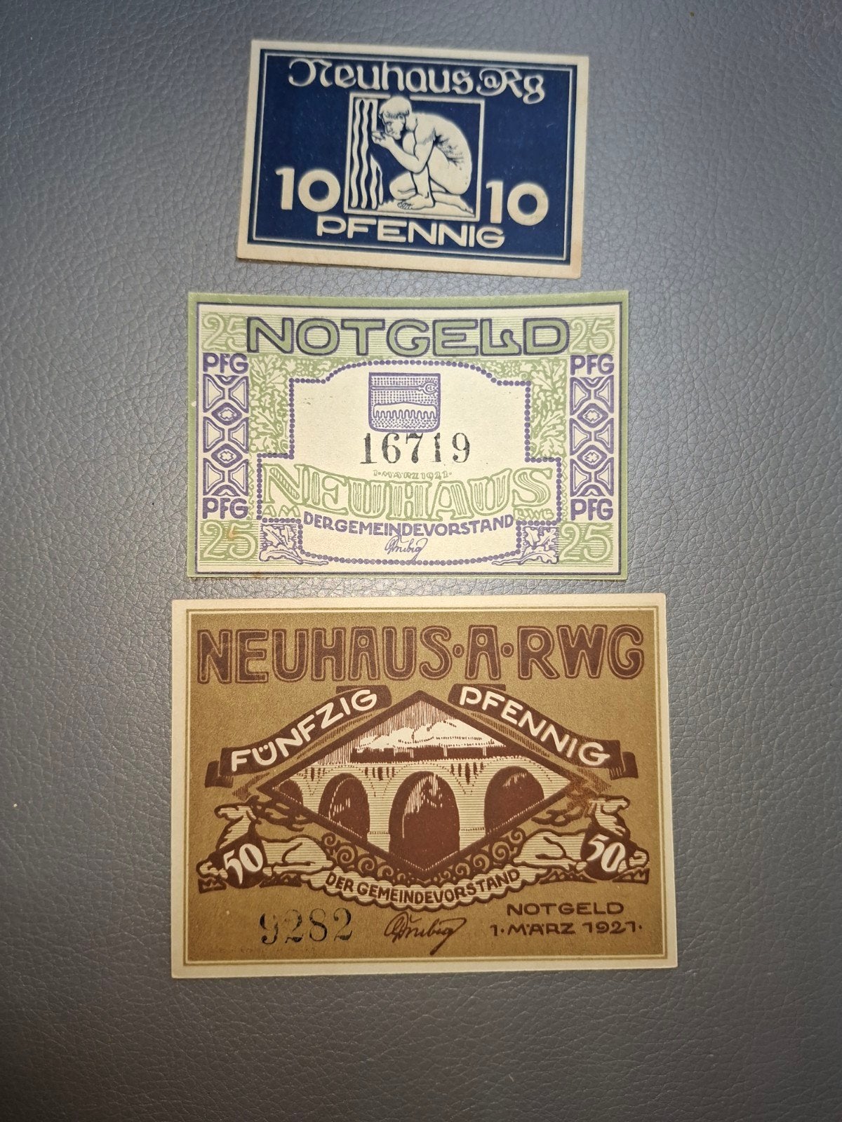 Duits Notgeld Neuhaus Noodgeld, Ophalen of Verzenden, Duitsland