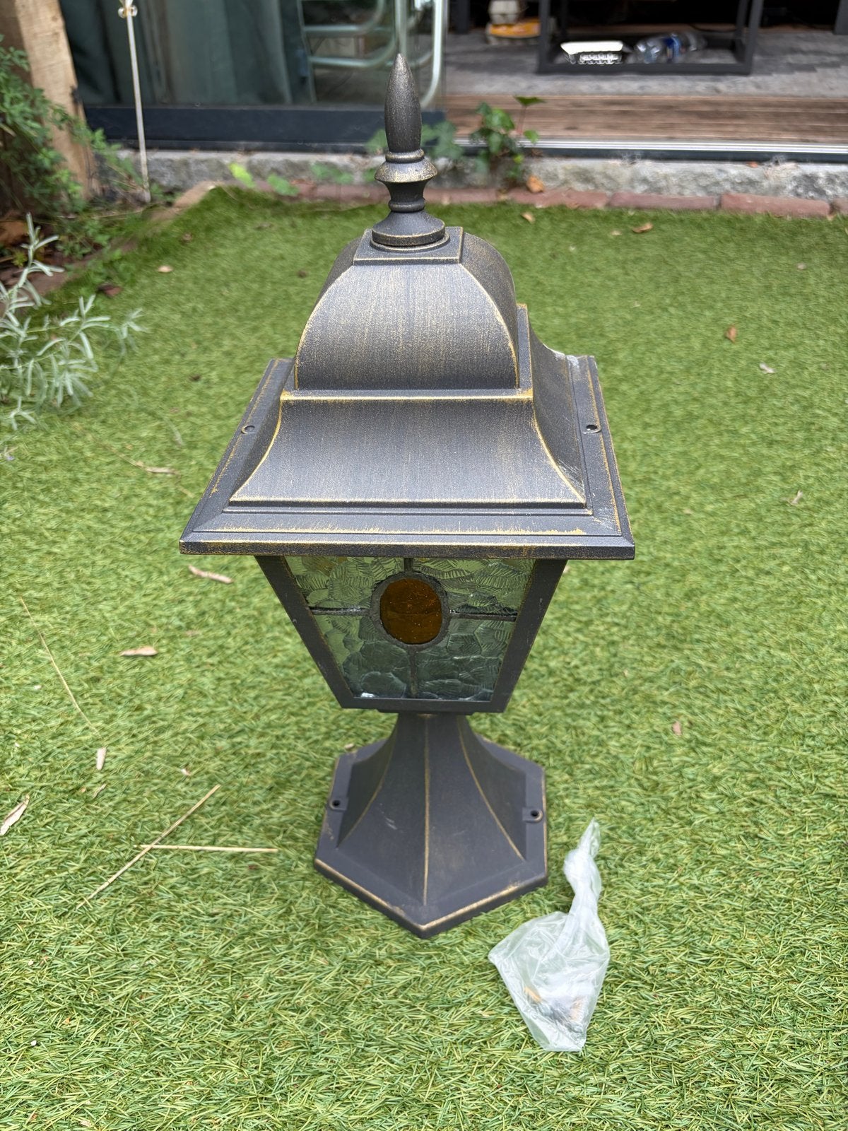 Nieuwe buitenlamp / tuinlamp - klassiek design, Overige typen, Nieuw, Ophalen of Verzenden, Netvoeding