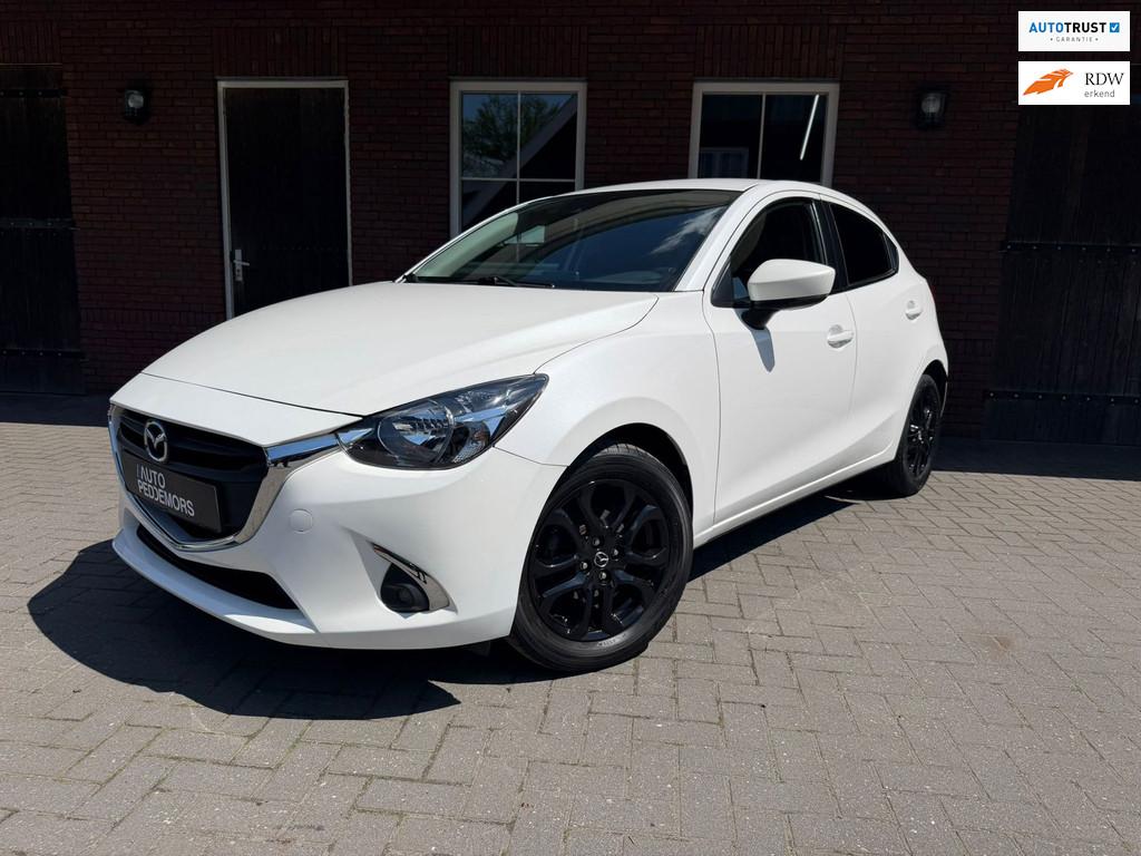 Mazda 2 1.5 Skyactiv-G Sport Selected | Carplay| Navi| Dodeh, Voorwielaandrijving, Stof, Gebruikt, Zwart
