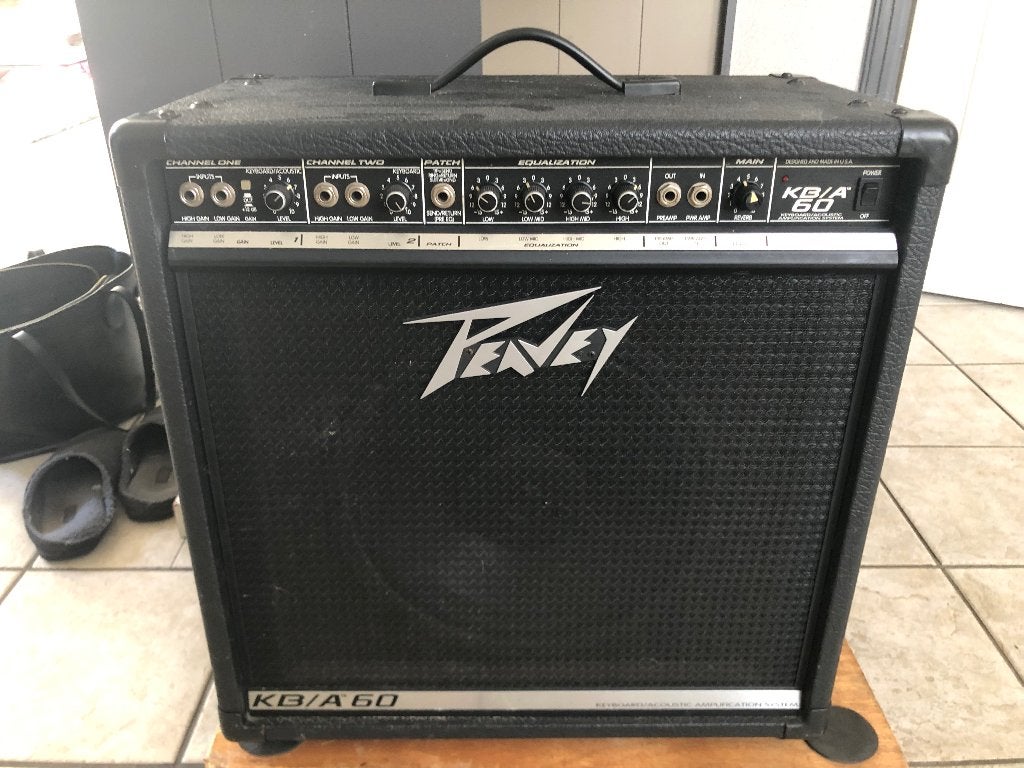 Peavey versterker KB/A 60, Ophalen, Zo goed als nieuw, 500 tot 1000 watt, Keyboardversterker