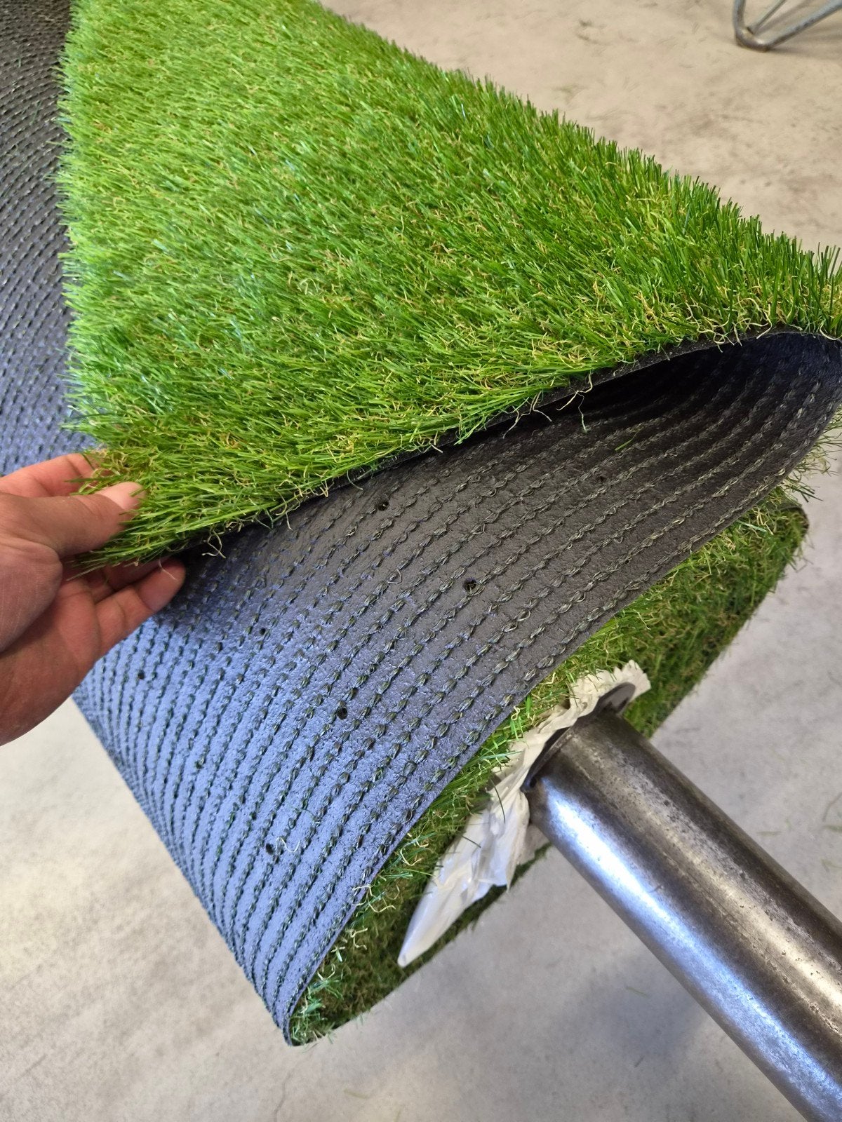 Kunstgras 30mm poolhoogte met mosdraad nieuw A-Keus, Ophalen of Verzenden, Nieuw, 20 m² of meer, Kunstgras