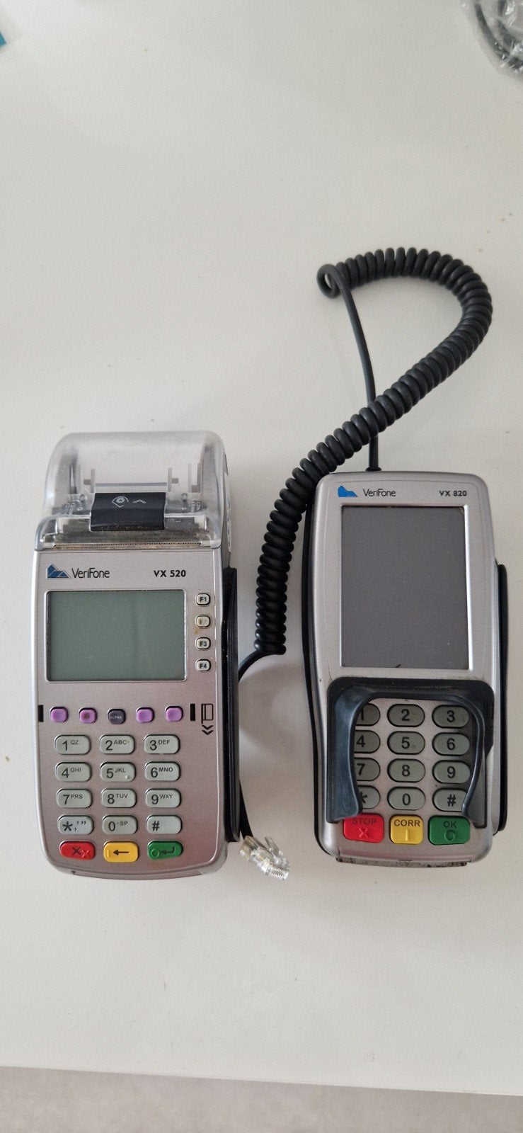 Verifone VX 520 en VX 820 pinautomaat set, Ophalen of Verzenden