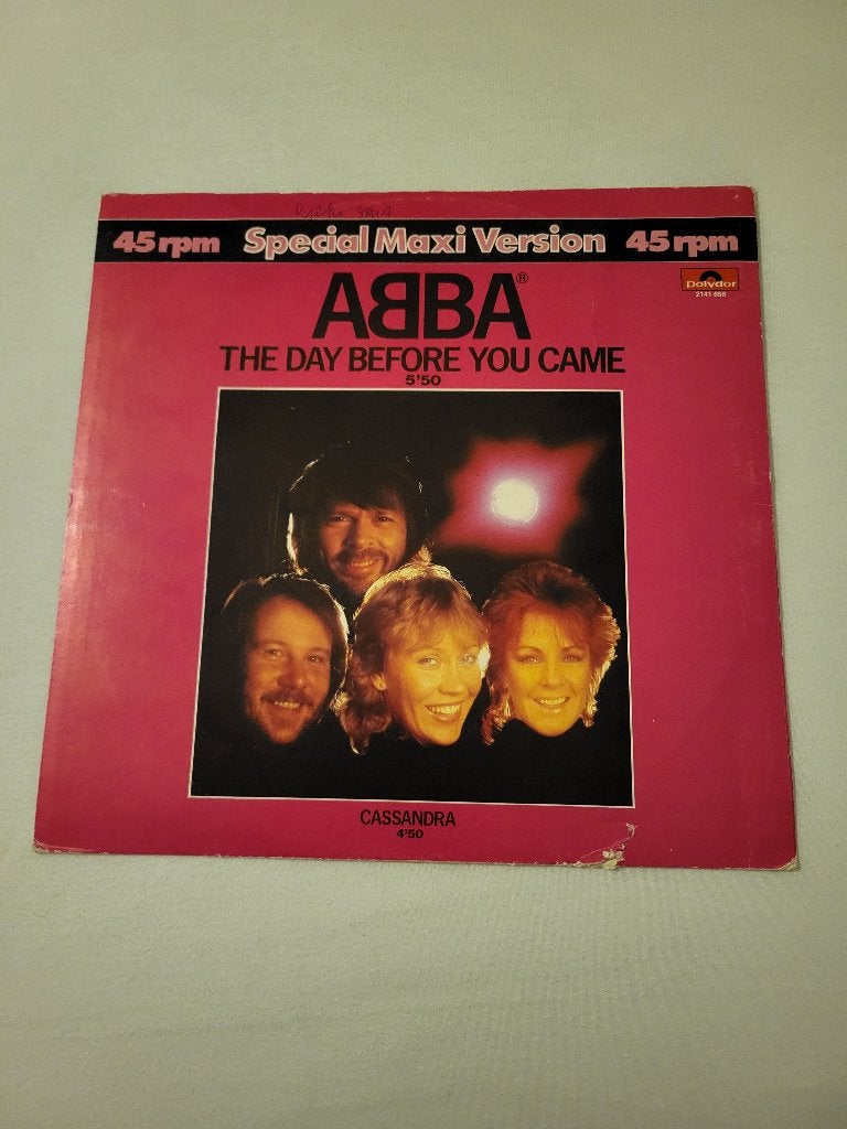 Abba – The Day Before You Came, Gebruikt, Ophalen of Verzenden, EP, 12 inch