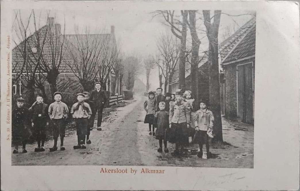Akersloot (Noord-Holland) - J.H. Schaefer 1902, Verzenden, Voor 1920, Gelopen, Noord-Holland