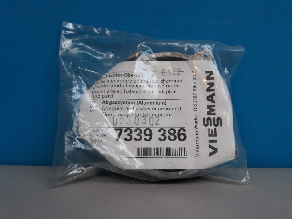 Schoorsteenadapter (LAS-adapter-oberteil) Viessmann, Niet ingevuld, Cv-ketel of Combi-ketel, Niet ingevuld, Nieuw