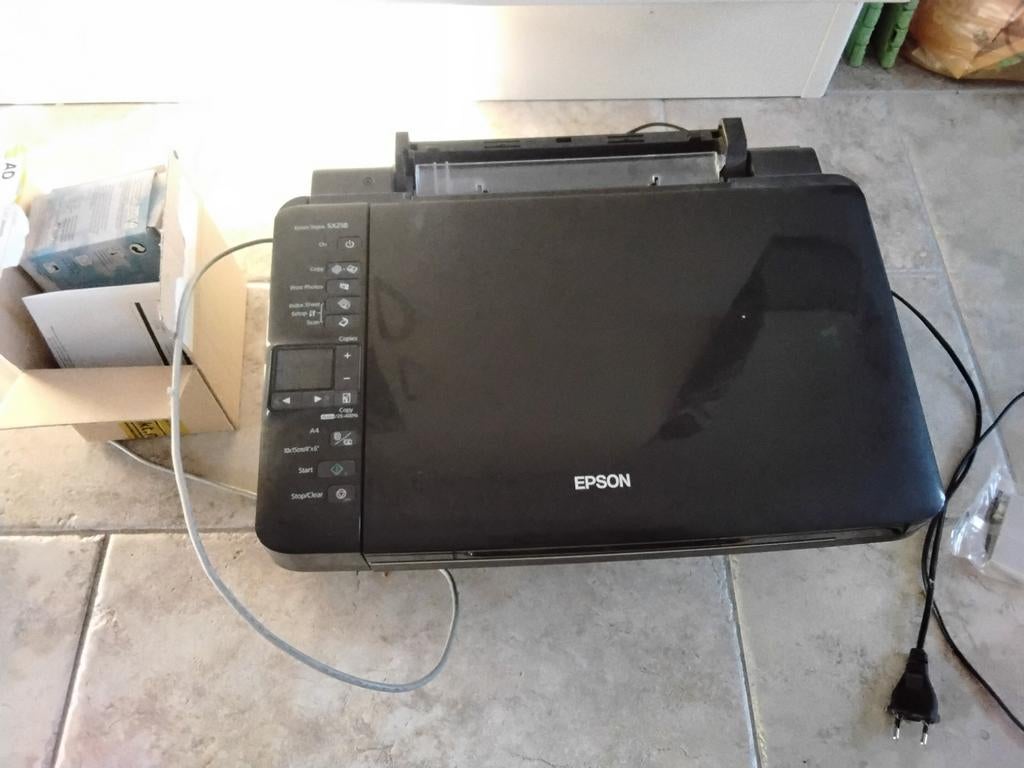 Epson Stylus SX218 All-in-One Printer met cartridges, Computers en Software, Printers, All-in-one, Ophalen of Verzenden, Kopieren
