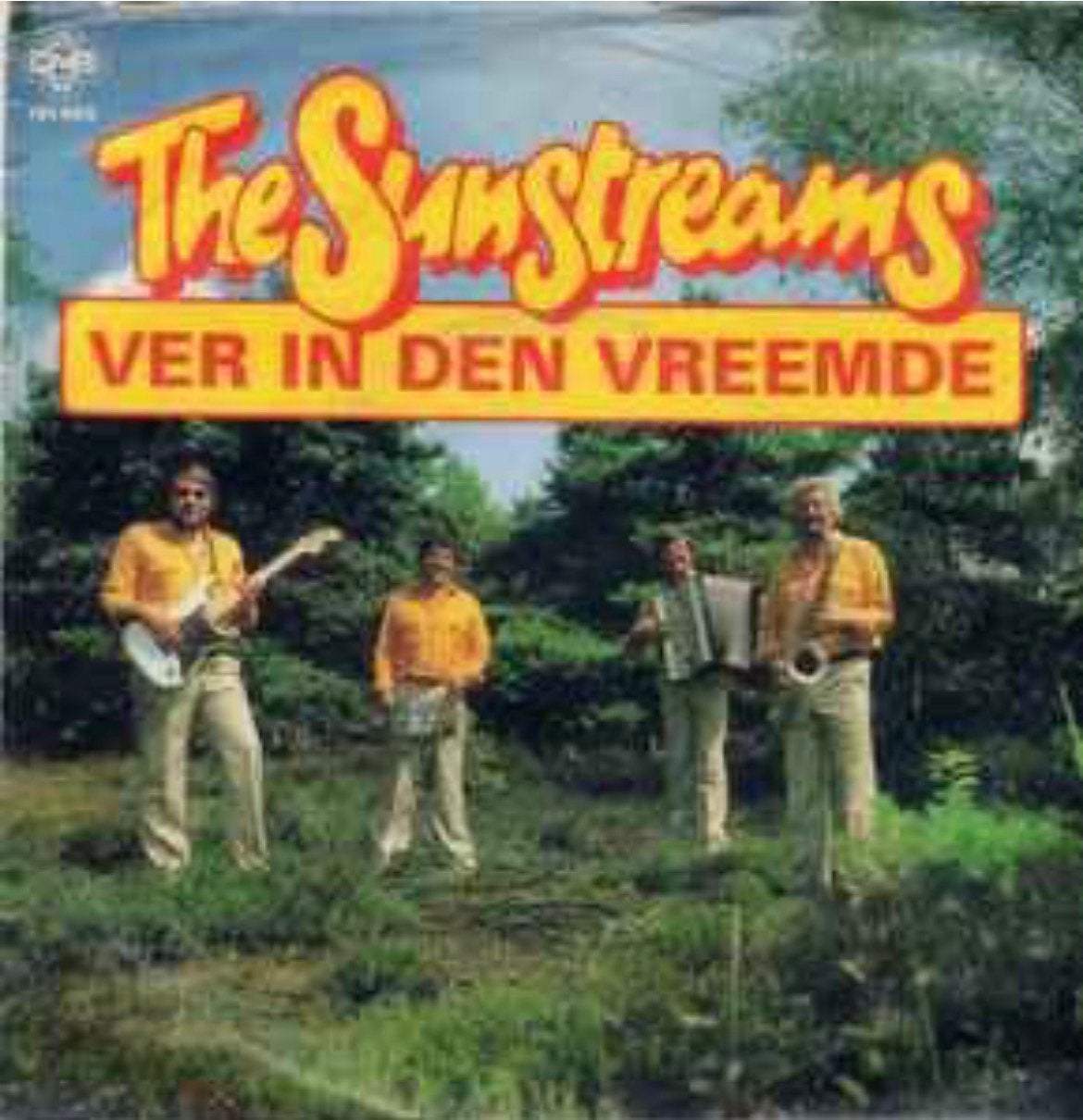 The Sunstreams – Ver In Den Vreemde / Single 7 / NM / 29-6, Ophalen of Verzenden, Zo goed als nieuw, Overige formaten, Levenslied of Smartlap