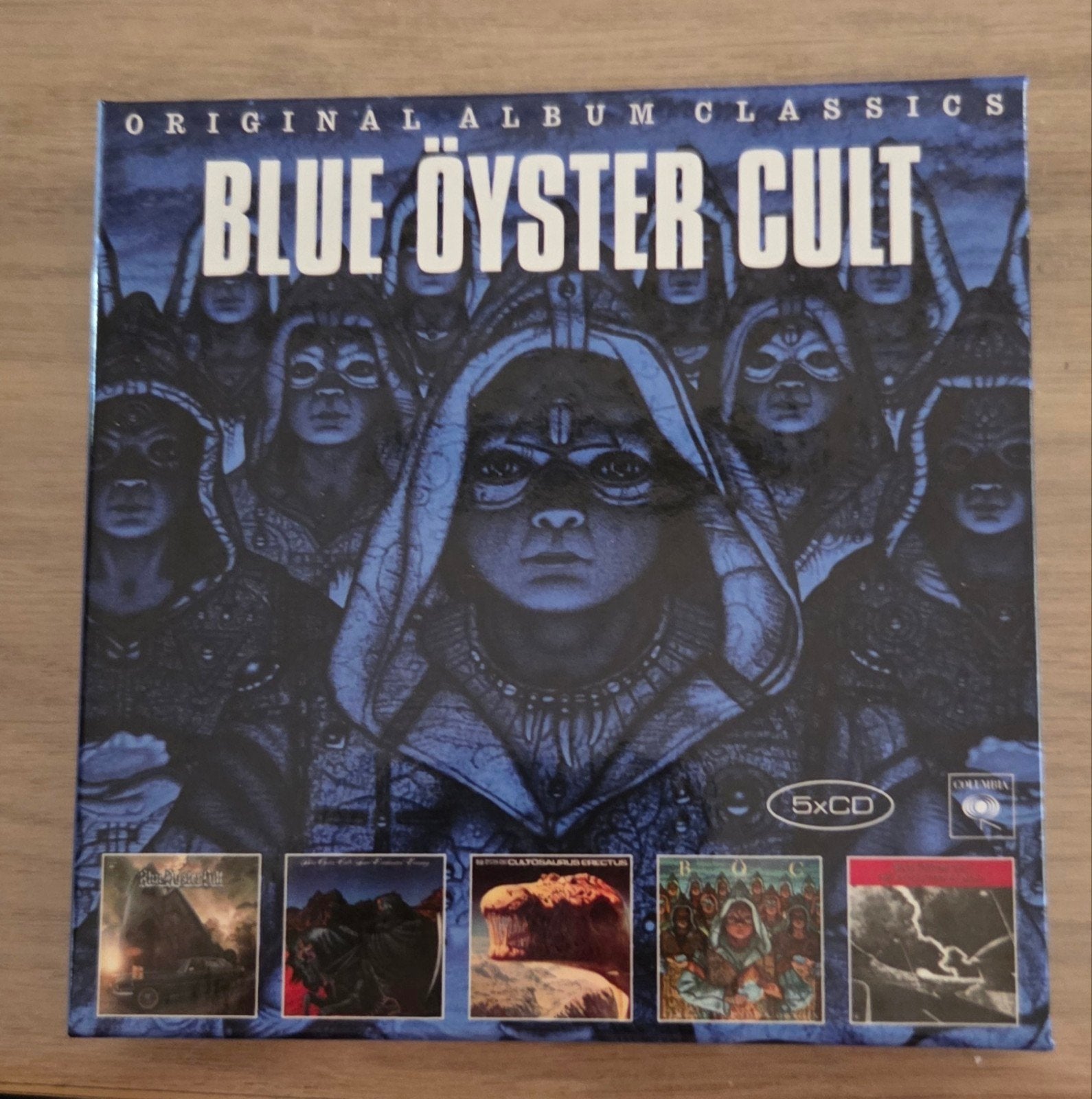 Blue Öyster Cult - Original Album Classics (5CD Boxset), Boxset, Hard Rock, Ophalen of Verzenden, Zo goed als nieuw